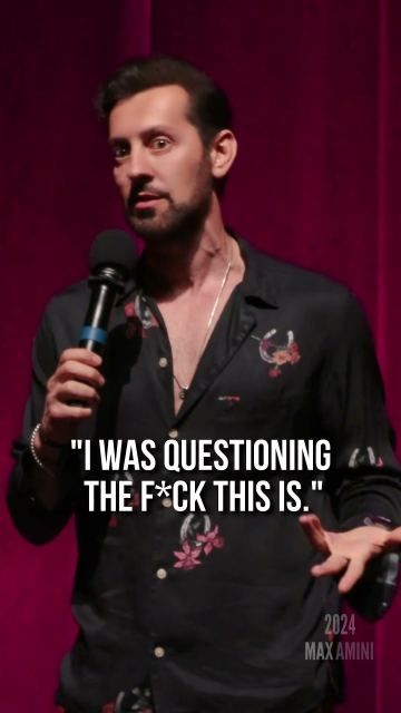 gay fashion icon max amini's comedy insights